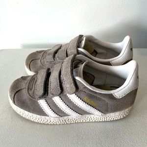 Adidas Gazelle Grey Suede Sneakers Size 8K